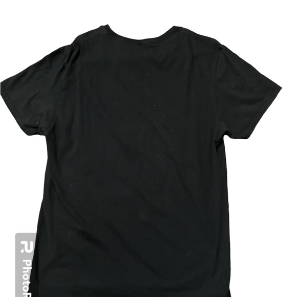 Black Graphic Tee Forever21 Size Medium - Picture 2 of 4